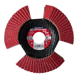 Atlokšņu slīpēšanas disks 125 mm, P60, Vision Ceramic PREMIUM, SPECIALIST+
