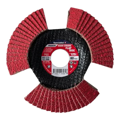Specialist+ Atlokšņu slīpēšanas disks 125 mm, P60, Vision Ceramic 250-71206
