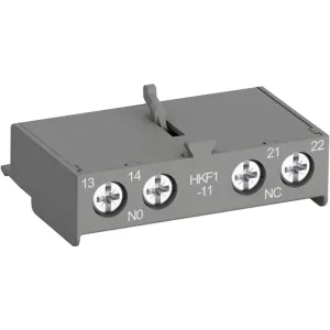 ABB 1SAM201901R1001 — Auxiliary Contact HKF1-11 1NO+1NC For MS1xx ABB 1SAM201901R1001 — Auxiliary Contact HKF1-11 1NO+1NC For MS1xx