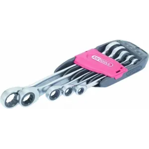 Combination ratchet spanner set GEARplus, 5 pcs., KS Tools