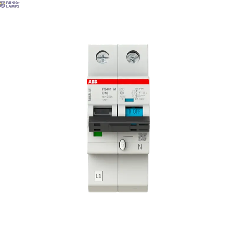 ABB Residual Current Circuit Breaker with Overcurrent Protection 2CCG001672R0001