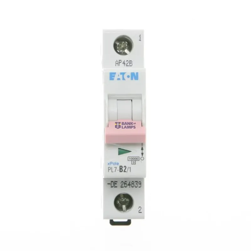EATON PL7-B2/1 Miniature circuit breaker (MCB), 2 A, 1p 264839