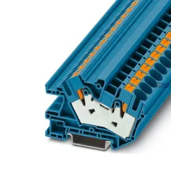 Phoenix Contact 3214023 — Installation Terminal Block PTI 16/S BU, 76A, Push-in connection, 1 level, Blue, Ns 35/7,5, Ns 35/15