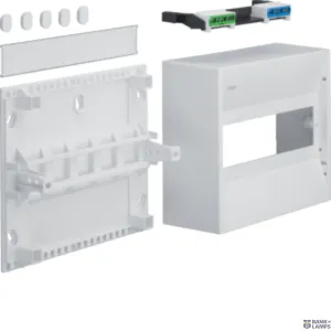 Hager GD110N — Mini-enclosure Gamma 10M, IP30, 1xPE, 1xN Hager GD110N — Mini-enclosure Gamma 10M, IP30, 1xPE, 1xN