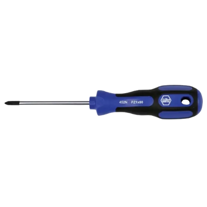 Wiha Screwdriver 25449 Pozidriv 1 x 80 4010995254490