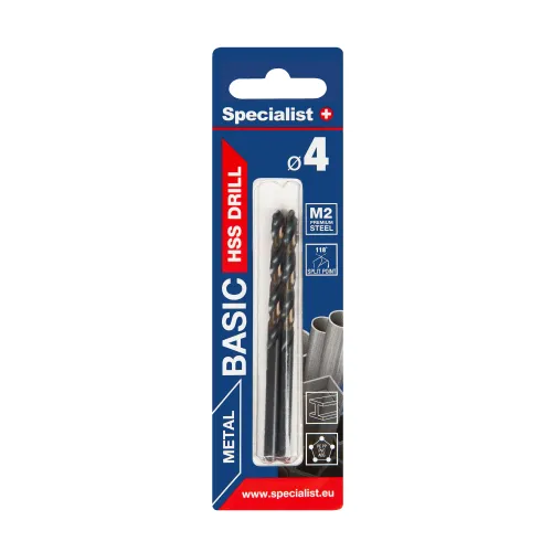 Specialist+ SPECIALIST+ metāla urbis BASIC, 4 mm, 2 gab. 64-0040