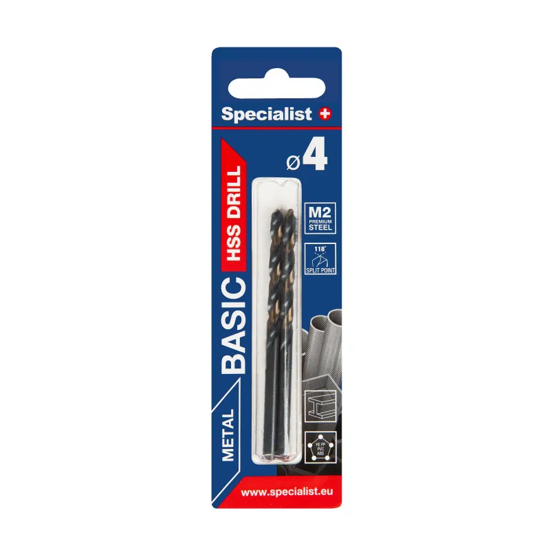 Specialist+ SPECIALIST+ metāla urbis BASIC, 4 mm, 2 gab. 64-0040