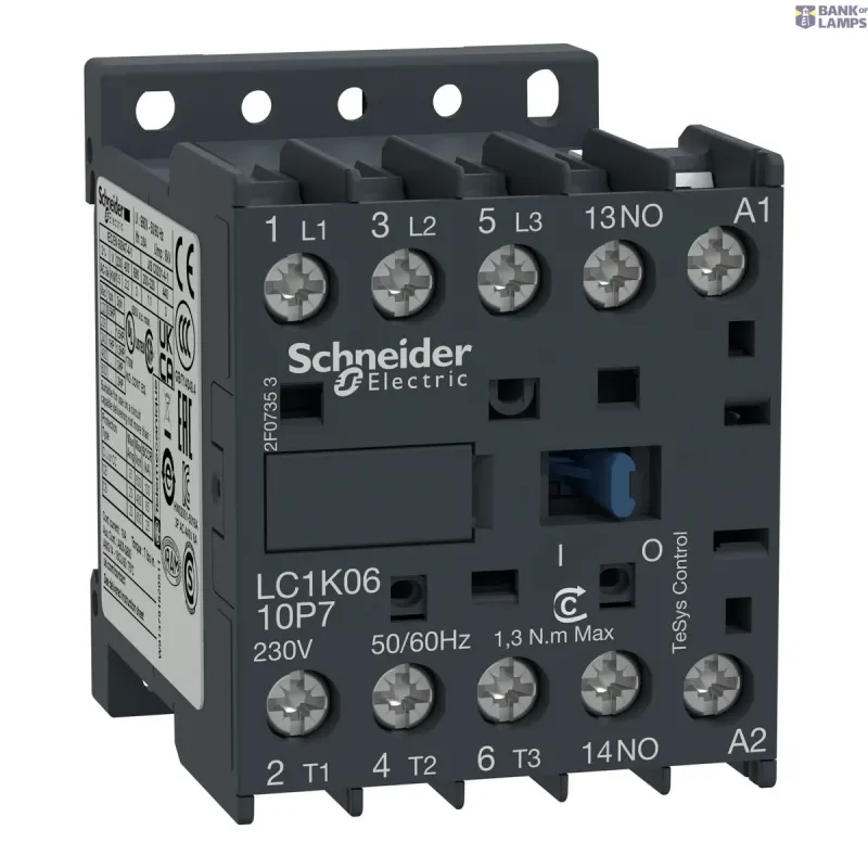 Schneider Electric Contactor 3P, 400A, 380V LC1K0910B5