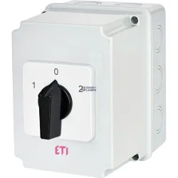 ETI 004773199 — Cam slēdzis CS 40 53 PN2 Ue max 480V, 3P, AC-21 40A, Ith 40A