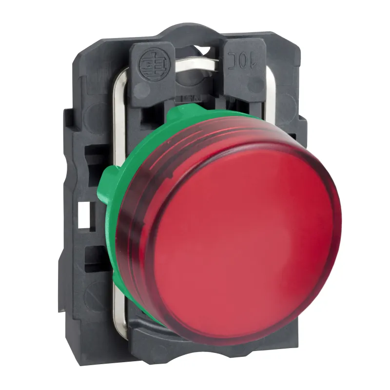 Schneider Electric Pilot Light Harmony XB5, 24V AC, 22.5mm, Red, IP66, Height XB5AVB4