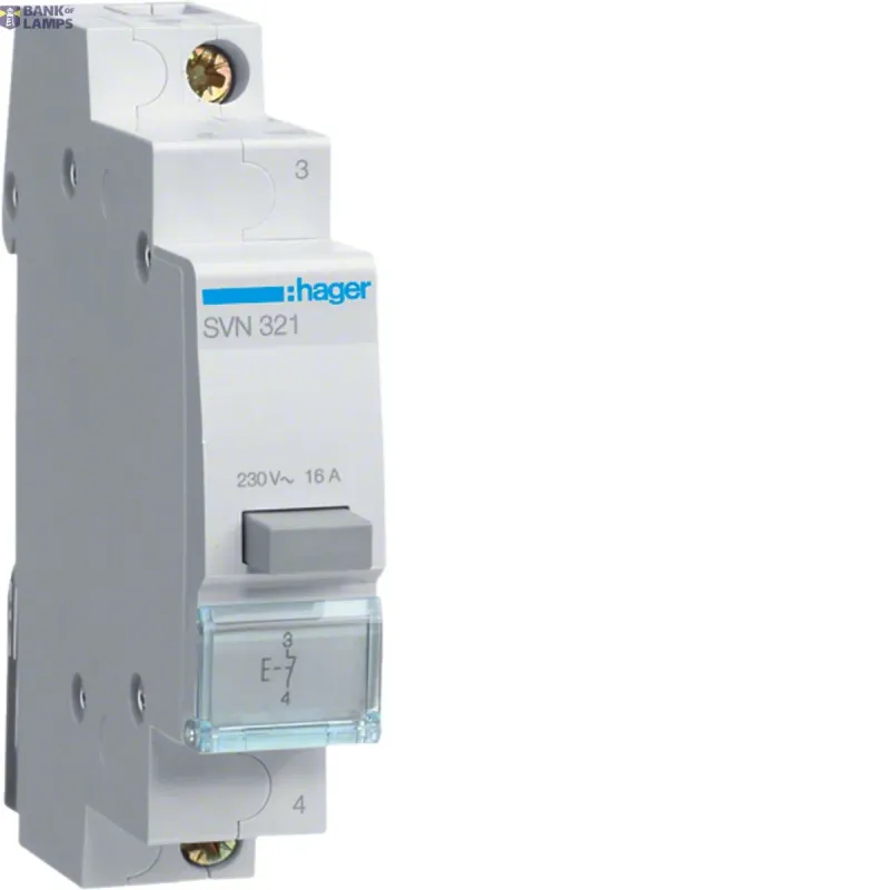 Hager Impulse 1nc Pushbutton SVN321