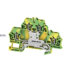 Weidmüller 1690000000 — Ground Terminal Block ZDK 2.5PE 2.5mm²