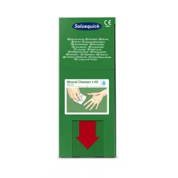 Salvequick салфетки для очистки ран (0,9% NaCl), 40 шт., Cederroth Salvequick салфетки для очистки ран (0,9% NaCl), 40 шт., Cederroth