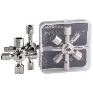 THORGEON 11002 — Universal KEY 10 in 1 (Metal) in blister 11002
