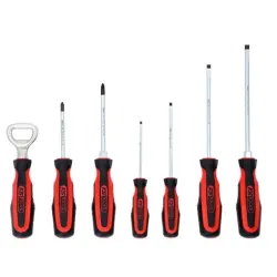 Screwdriver set (PH1, PH2, Slotted 3; 4; 5.5; 6.5), KS Tools Screwdriver set (PH1, PH2, Slotted 3; 4; 5.5; 6.5), KS Tools