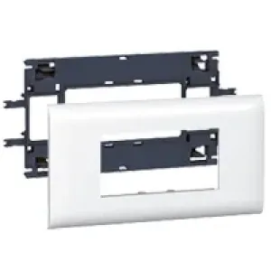 Legrand 010994 — Mounting Support Frame Mosaic 85 mm, 4 Modules, IP40, IK07, 90 mm Legrand 010994 — Mounting Support Frame Mosaic 85 mm, 4 Modules, IP40, IK07, 90 mm