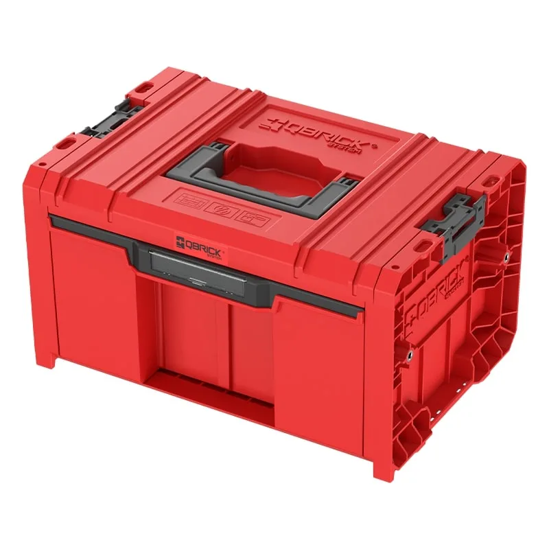 QBRICK QBRICK PRO instrumentu kaste ar atvilktni 2.0 EXPERT RED 74-PROD1T