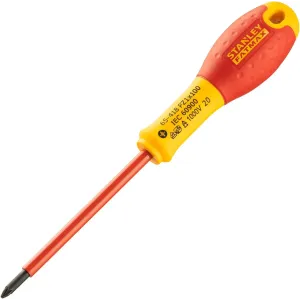 Stanley 0-65-418 — Insulated отвёртка FATMax VDE PZ2*125MM 0-65-418 Stanley
