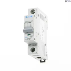 EATON 262704 — PL7-C16/1 автоматический выключатель (MCB), 16 A, 1p, characteristic: C