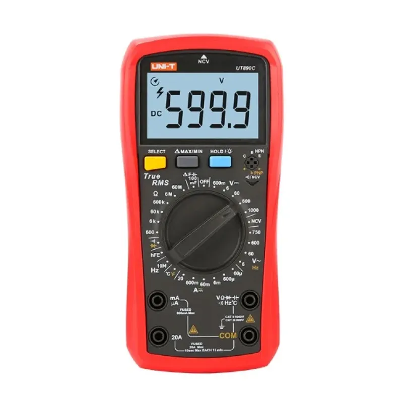 UNI-T Digitālais multimetrs; LCD;(6000); VDC UT890C