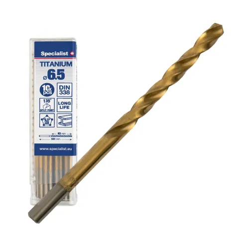 Specialist+ SPECIALIST+ metāla urbis TITAN, 6.5 mm, 10 gab. 64-1-0065Q