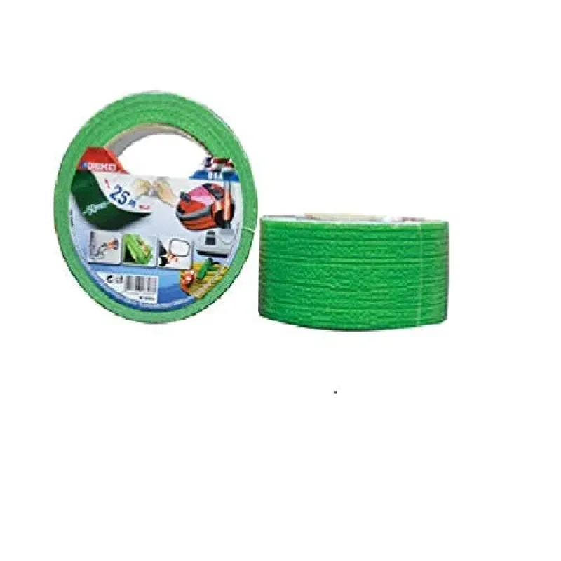 GEKO Cloth Tape 50x5m GREEN 19000/12 GEKO 8014846532009
