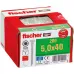 Fischer Stūra koka skrūvju kārba 5,0 x 40, 200 gab. 61-652880