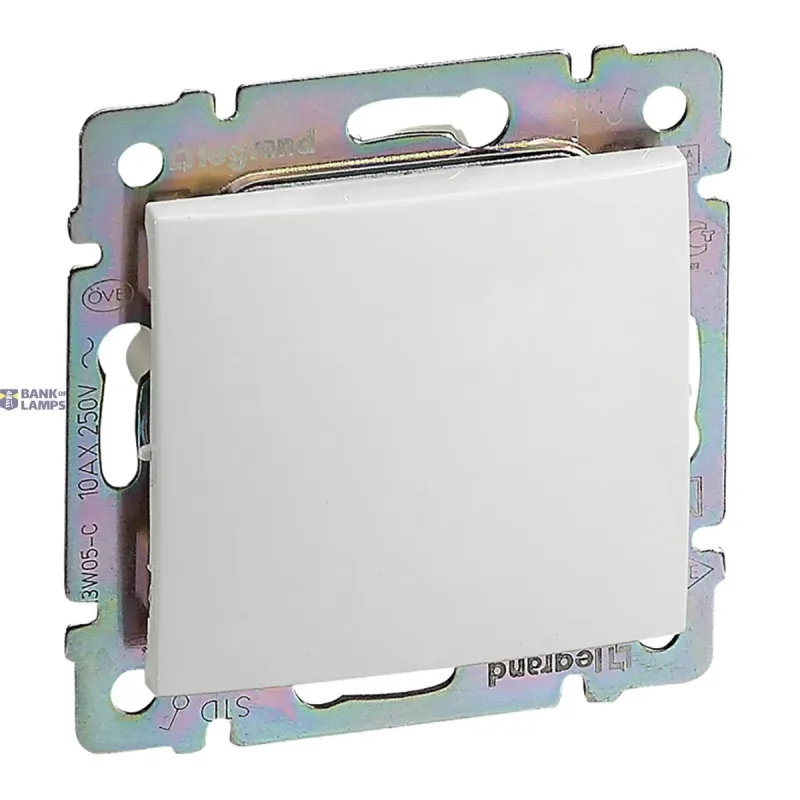 Legrand Push Button 10 A, 1P, 250 V, IP31, 2 Modules 774411