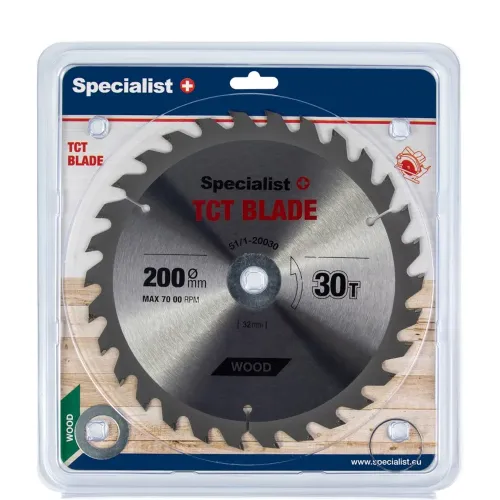 Specialist+ SPECIALIST+ griešanas disks, 200 x 30T x 32/30/20/16 mm 51-1-20030