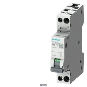 Siemens 5SL3002-7 — CIRCUIT BREAKER 230V 4.5KA, 1+N-POLE/1MW C2 Siemens 5SL3002-7 — CIRCUIT BREAKER 230V 4.5KA, 1+N-POLE/1MW C2