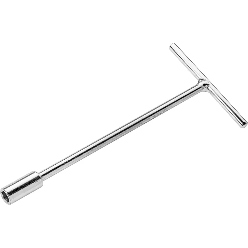 DREL T-veida muciņu atslega 10mm x 190mm 45-AK10