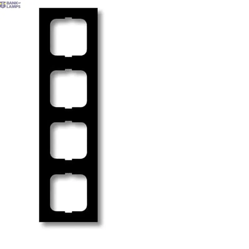 Busch-Jaeger 1724-181K Cover Frame 4gang(s) anthracite - future linear 2CKA001754A4243