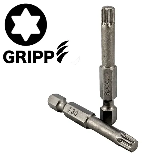 Specialist+ SPECIALIST+ skrūvgrieža uzgalis TORX GRIP T30, 50 mm, 3 gab. 24-2-0029