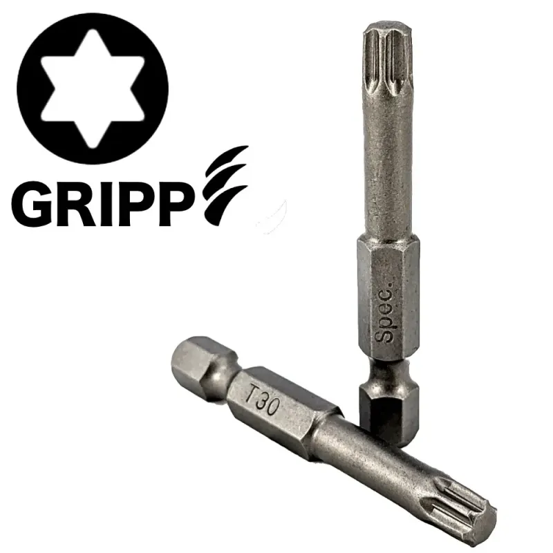 Specialist+ SPECIALIST+ skrūvgrieža uzgalis TORX GRIP T30, 50 mm, 3 gab. 24-2-0029
