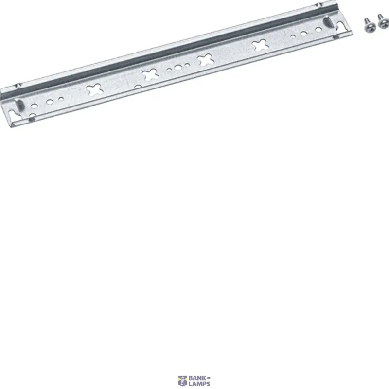 Hager DIN Rail 35x248x7, 5 mm, Metal, galvanized U842B