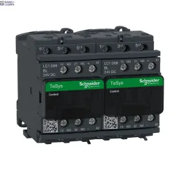 Schneider Electric LC2D09BL — Reversing Contactor TeSys D /TeSys Deca, 3P, 9 A, 24 V, 3NO, IP20, 10 A Schneider Electric LC2D09BL — Reversing Contactor TeSys D /TeSys Deca, 3P, 9 A, 24 V, 3NO, IP20, 10 A