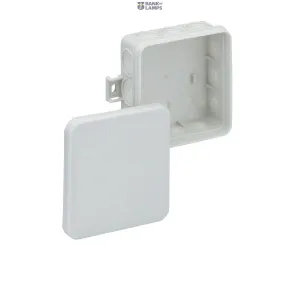 Spelsberg 33291201 — Junction Box i 12-L, Max. Conductor 2,5 mm², 400 V AC, IP55, IK07, 85 × 85 × 37 mm, Grey, Self-sealing Insertion Membranes Spelsberg 33291201 — Junction Box i 12-L, Max. Conductor 2,5 mm², 400 V AC, IP55, IK07, 85 × 85 × 37 mm, Grey, Self-sealing Insertion Membranes