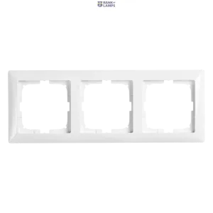 Cover Frame 3V Basic 55 White Cover Frame 3V Basic 55 White