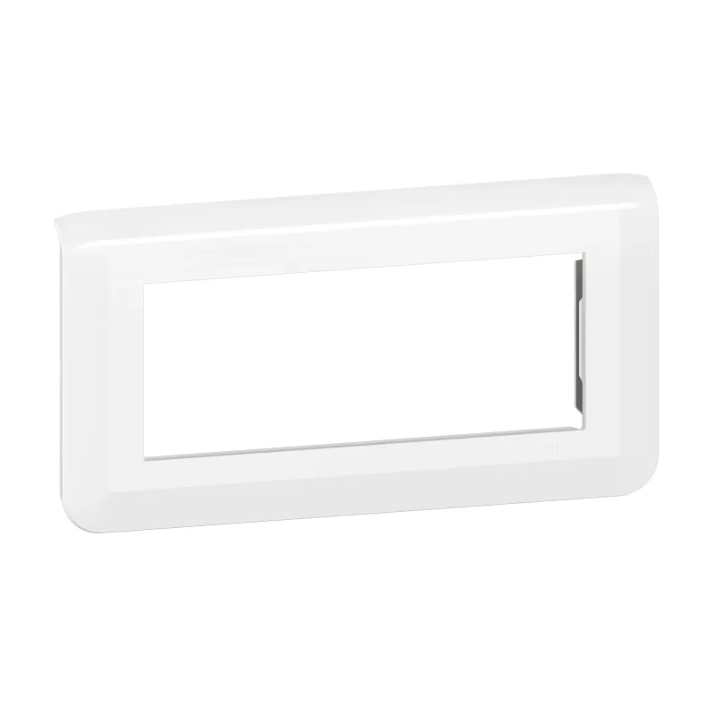 Legrand Plate Mosaic 5 Modules, horizontal, White, IK04, 1 Module 078815L