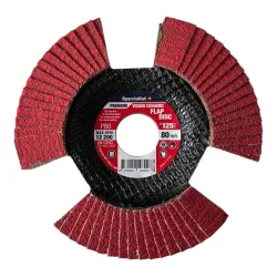 Atlokšņu slīpēšanas disks 125 mm, P80, Vision Ceramic PREMIUM, SPECIALIST+
