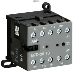 ABB GJL1317001R0105 — B7D-30-10-05 Mini Contactor 220 ... 240 V DC - 3 NO - 0 NC - Screw Terminals