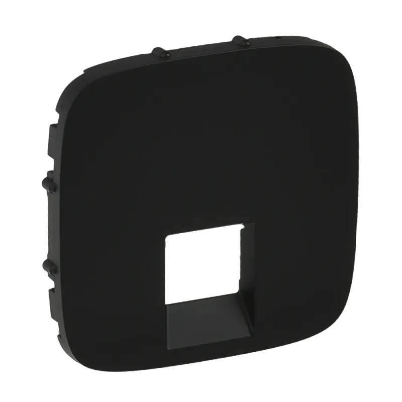 Legrand Cover Plate Valena Allure RJ11, RJ45, 2M, W 54.4mm, H 54.4mm 755418