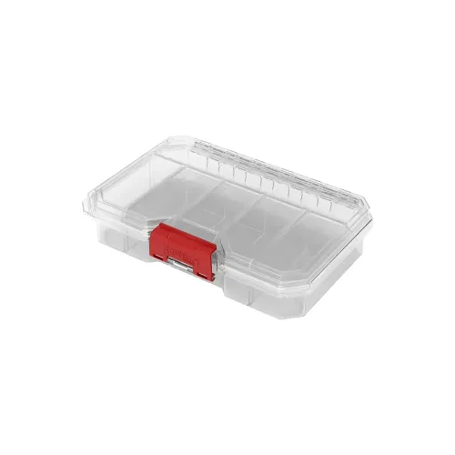 QBRICK Vidēja izmēra instrumentu organizators, caurspīdīgs, QBRICK 74-TRAM