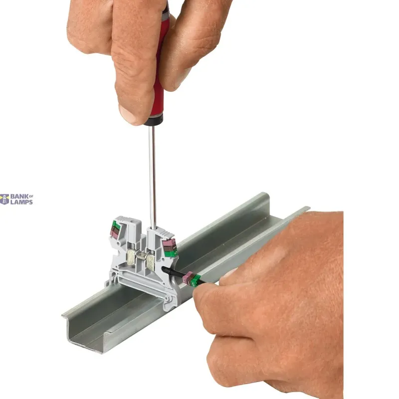 Legrand Terminal Block Viking 3 Grey, 32A, 800V, Screw connection 037161