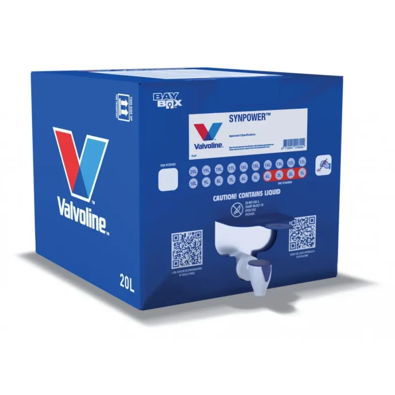 Valvoline Motoreļļa Synpower Xl-III C3 5W30 20LBx, Valvoline 898042