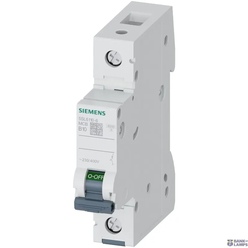 Siemens Miniature circuit breaker 1P B10 5SL6110-6
