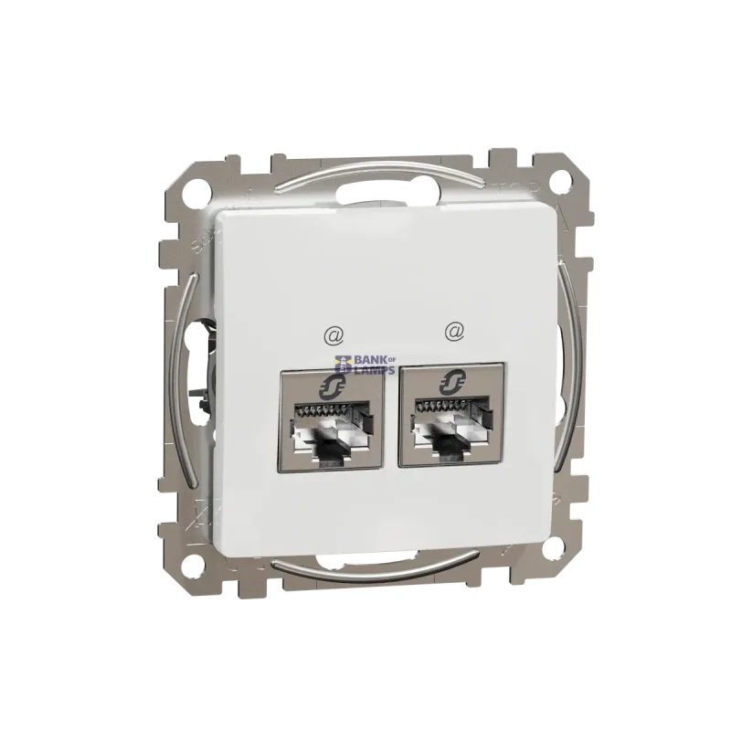 Schneider Electric Socket Outlet Sedna Design & Elements CAT, STP, RJ45, Cat SDD111462S