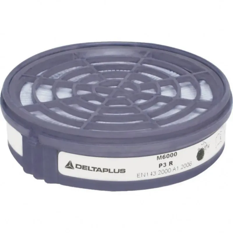Delta Plus Filtering cartridges for Serie 6000 Jupiter half mask P3 R M6000P3R