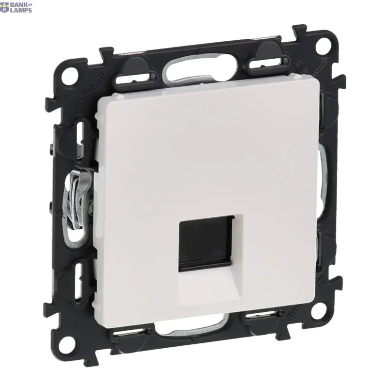 Legrand RJ45 Socket Valena Life Cat 6A, Cat 6, STP, White, IP21 753148
