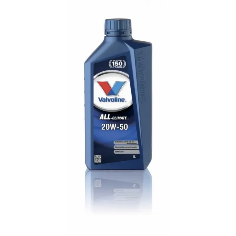 Valvoline Motoreļļa All Climate 20W50 1L, Valvoline 872788